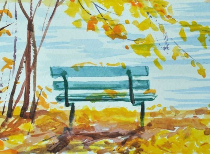 Рисунок осень