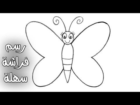 Бабочка рисунок карандашом