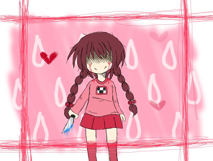 Yume Nikki мир граффити