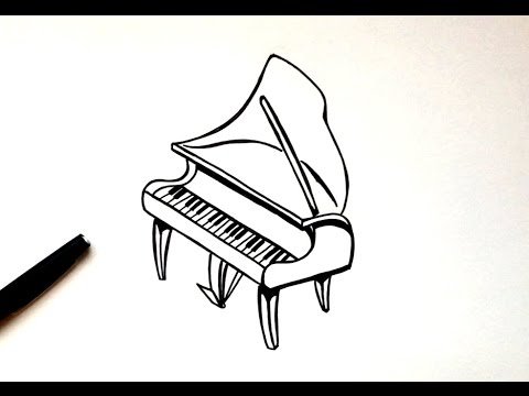 Фортепьяно рисунок