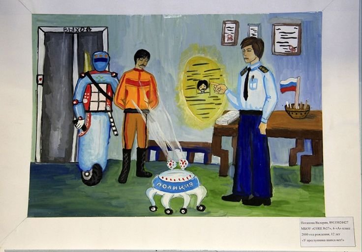 Рисунки детей на тему профессии будущего