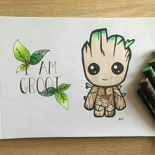 Небольшие рисунки в скетчбуке