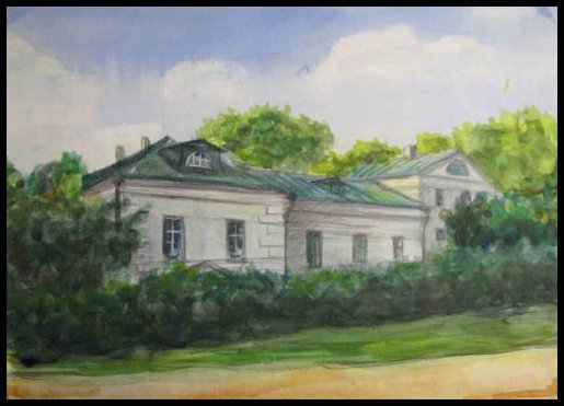 Усадьба Льва Толстого Ясная Поляна рисунок