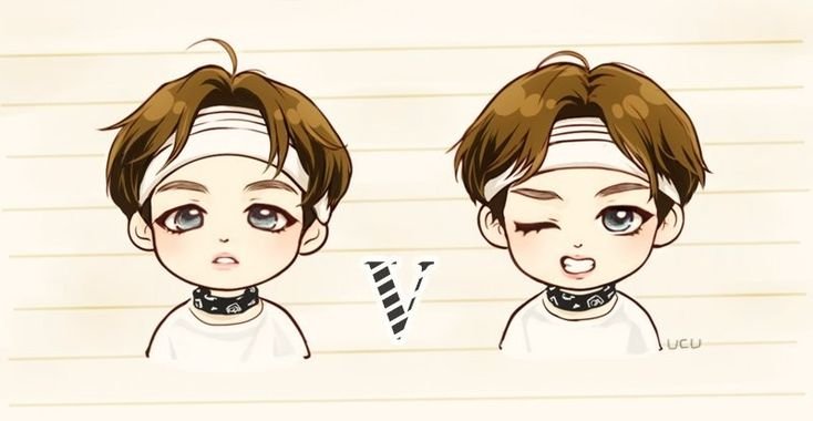 BTS Чиби Тэхен