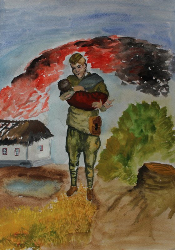 Рисование тема война