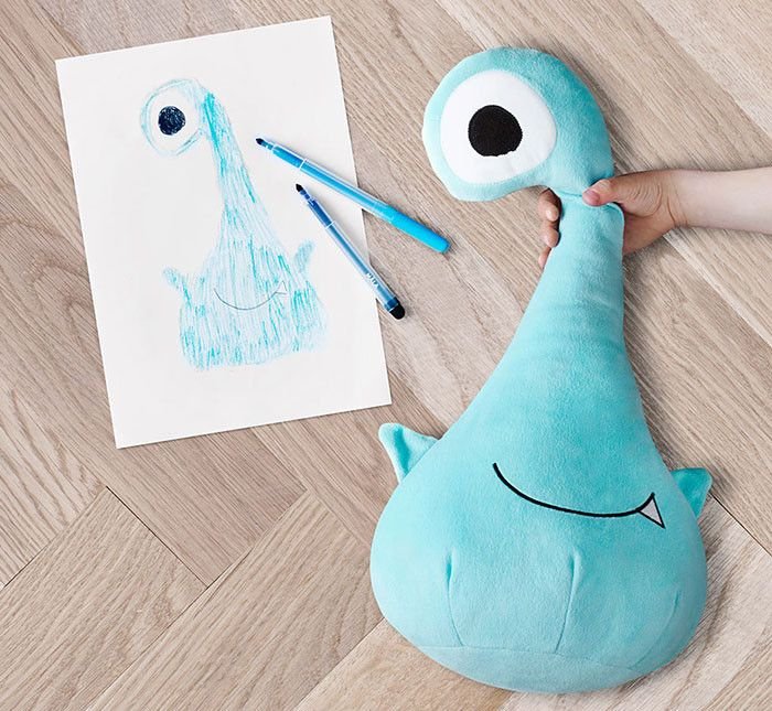 Мягкие игрушки по рисункам детей