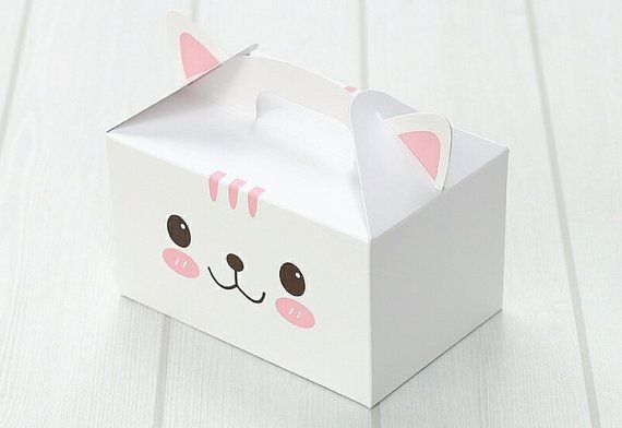 Коробка в виде кошки