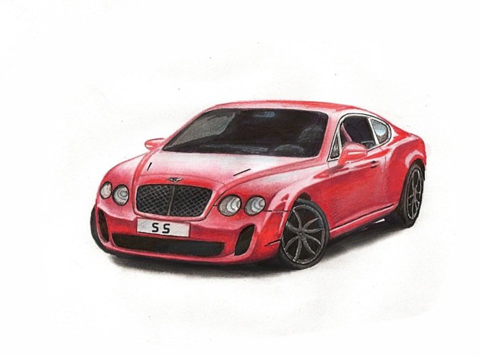 Bentley Continental gt 2022 White