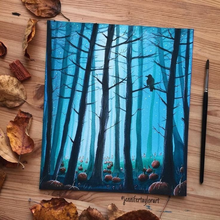 Идеи для рисунков на холсте