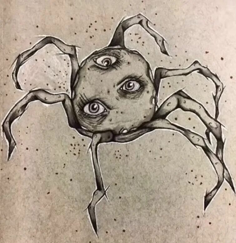 Странные рисунки карандашом