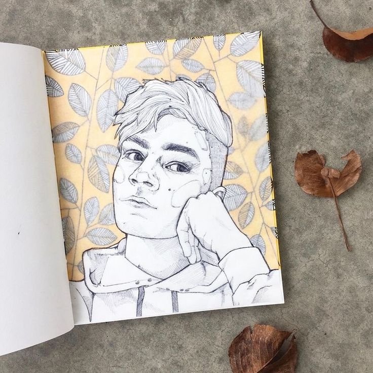 Рисунки в скетчбуке