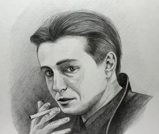 Портрет Сергея Безрукова