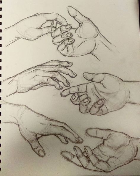 Рисунки для срисовки руки