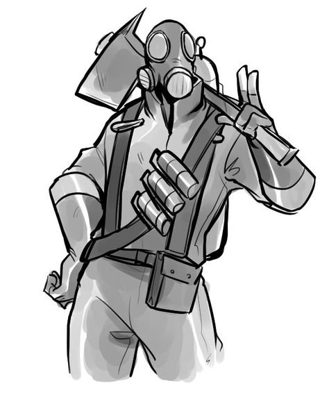 Поджигатель Team Fortress 2 Art
