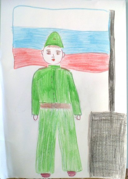 Рисунок солдату