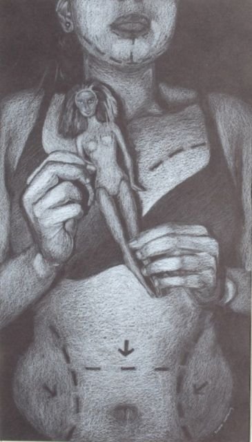 Рисунки больного шизофренией