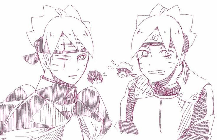 Саске аниме Боруто