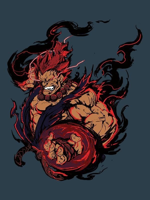 Street Fighter персонажи Akuma