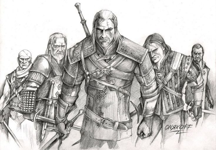 Цири и Вернон Роше