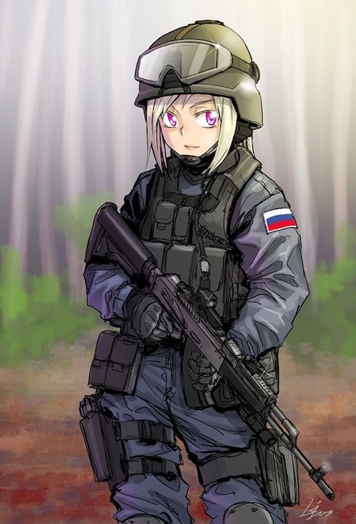 Аниме спецназовец