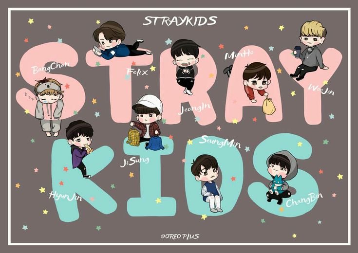 Stray Kids милые картинки