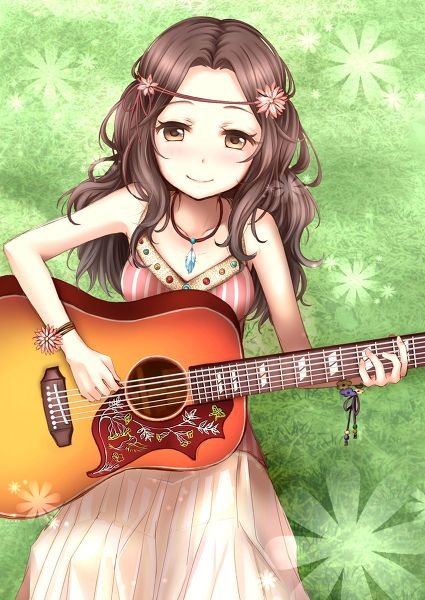 Hippie anime Art