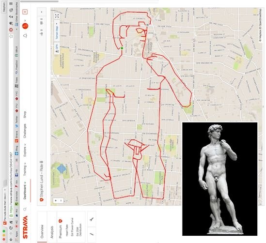 GPS рисунок