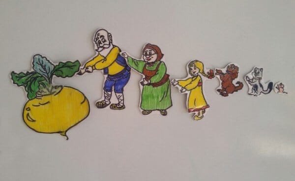 Герои сказки Репка
