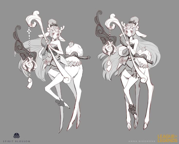 League of Legends Lilia Art