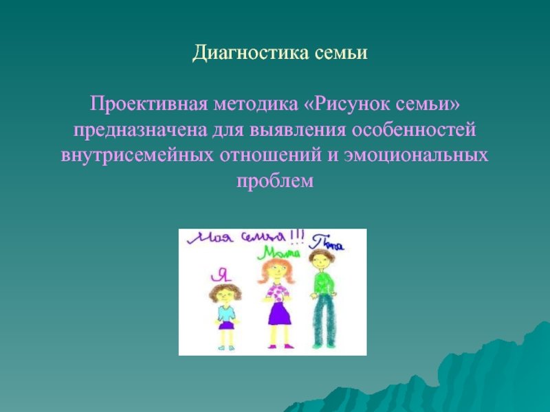 Диагностика проблем семьи