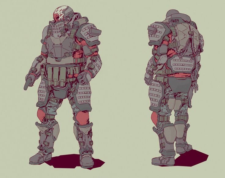 Джаггернаут броня Sci Fi