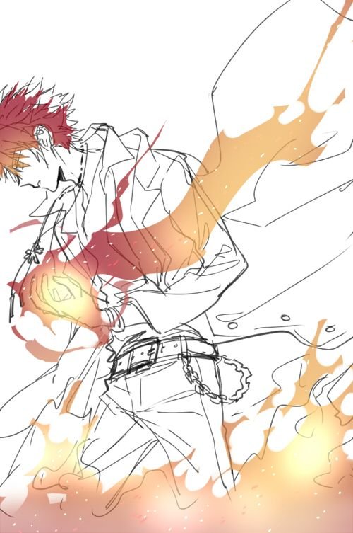 Mikoto Suoh аниме
