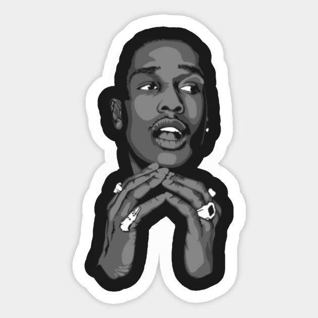 Стикер ASAP Rocky