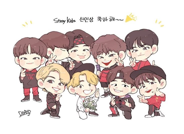 Stray Kids Чиби