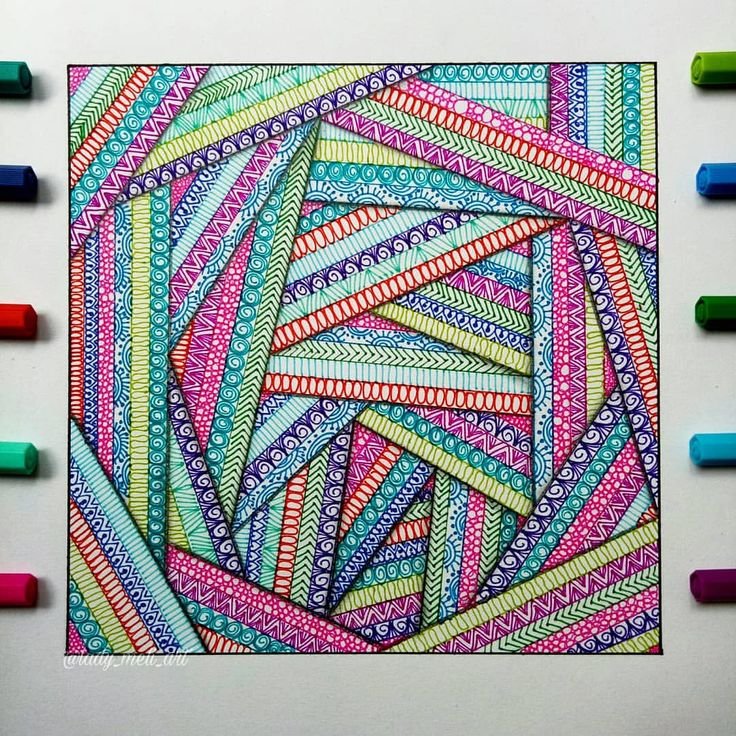 Красивые рисунки фломастерами