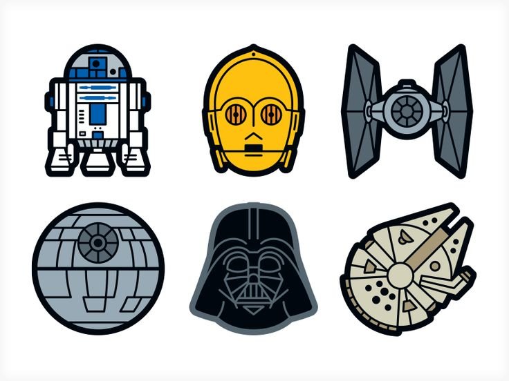 Star Wars наклейки