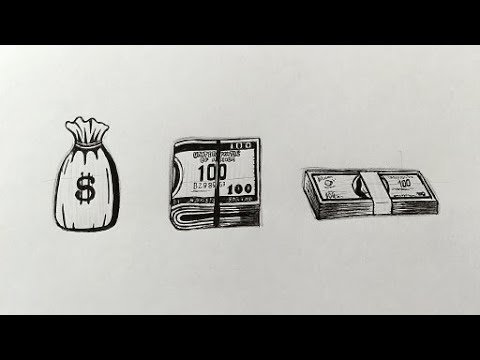 Как нарисовать деньги