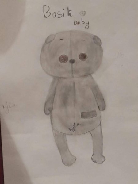 Кот Басик нарисовать