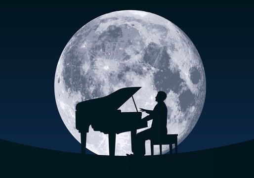 Лунная Соната 14 Бетховен рисунок