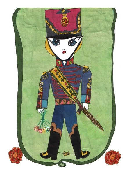 Поделка Гусар