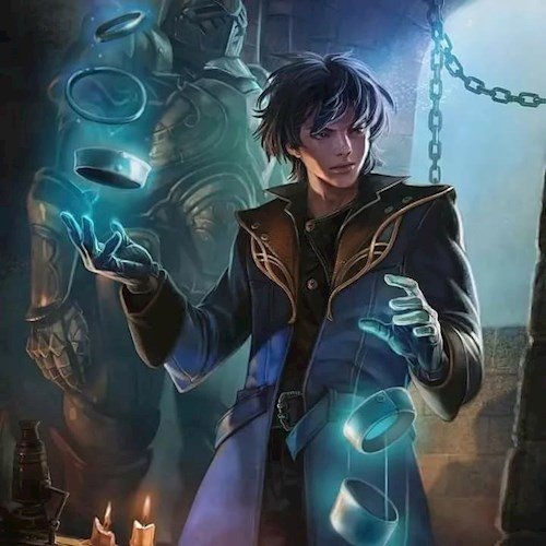 DND молодой маг маг