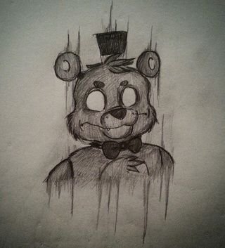 Фредди для срисовки