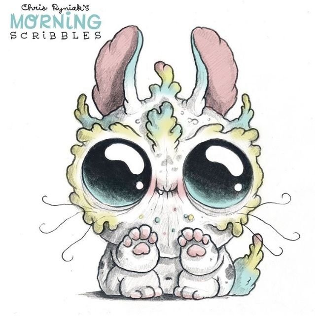 Morning Scribbles монстрики