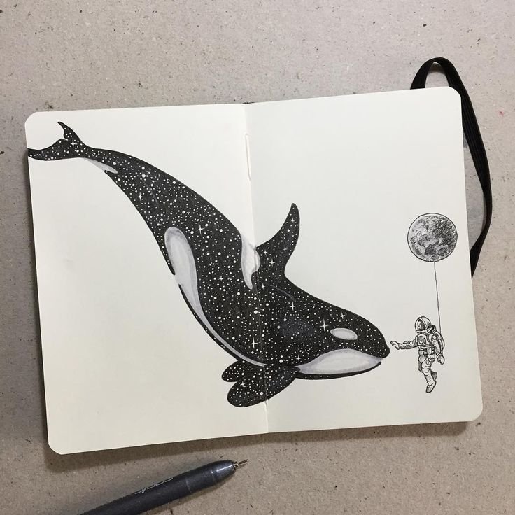 Маленькие рисунки для скетчбука