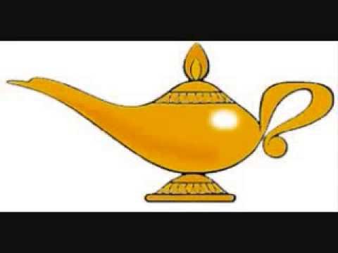 Лампа Аладдина иллюстрации