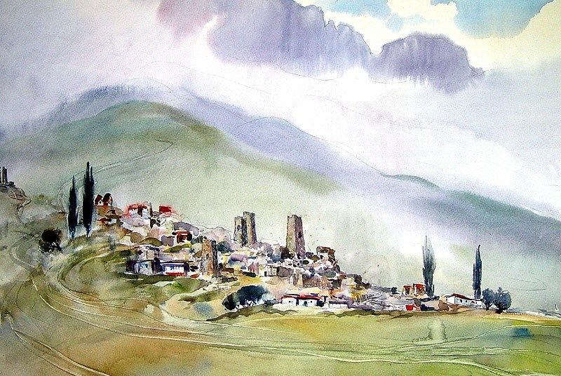 Цаллагова горный аул