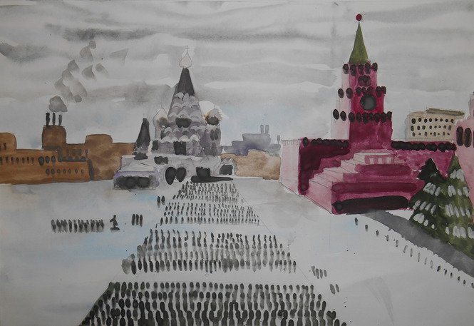 Битва за Москву 1941 рисунки