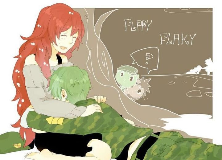 Happy Tree friends комиксы flaky