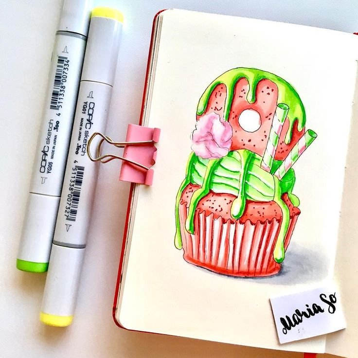 Рисунки фломастерами