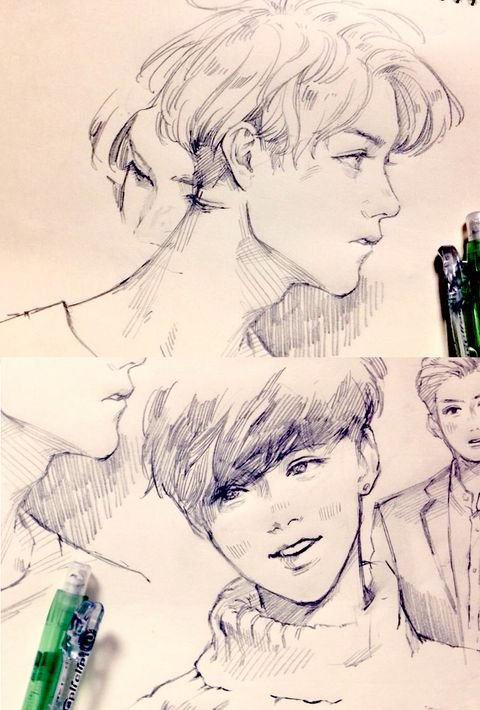 EXO рисунки